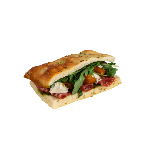 Focaccia Salami & Burrata