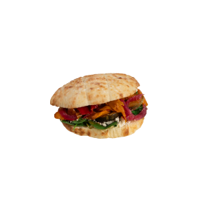 Lepinja grillatut kasvikset