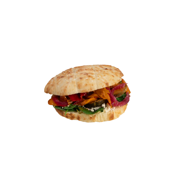 Lepinja grillatut kasvikset